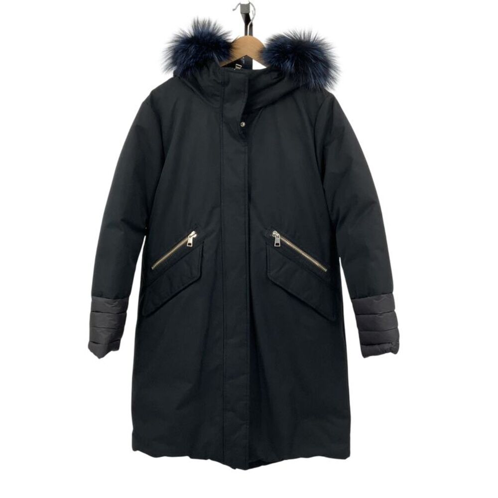 Soia & Kyo Fur Parka Jacket Black M